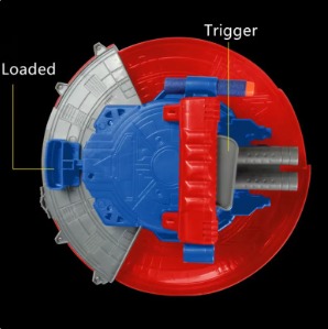 Miniatura 2 de Escudo del Capitán América lanzador hidr